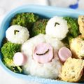 ちゃるるん's cooksnap of when they made キャラ弁☆カエル！？.