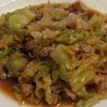 hatata88's cooksnap of when they made ごはんがススム★キャベツと豚肉の甘辛煮.
