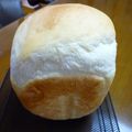 にゃんきちLOVE's cooksnap of when they made 1斤完食!ふんわりﾐﾙｸ食ﾊﾟﾝ.