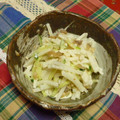 ななは778's cooksnap of when they made 大根ときゅうりの＊ザーサイ胡麻マヨあえ＊.
