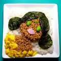 puniＫ's cooksnap of when they made 痛弁とりそぼろ～ララァver..