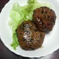 まーぼん's cooksnap of when they made 簡単！鶏ひき肉で☆つくねハンバーグ.