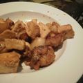 minika0307's cooksnap of when they made 鶏と豆腐と大根のいためもの.