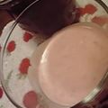 時花菜's cooksnap of when they made ミルキー苺くりーむ.