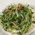 chacokon☆'s cooksnap of when they made 簡単☆水菜とカニカマのナムル風サラダ.