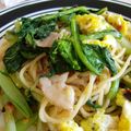 ハナ☆クロ's cooksnap of when they made ランチに春のパスタ★菜の花ペペロンチーノ.