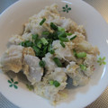 ゆりYO船長's cooksnap of when they made もっちりもちもち☆里芋のゴマ味噌マヨ和え.