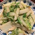 ルドママン's cooksnap of when they made べか菜（山東菜）のオイマヨだけ炒め♪.