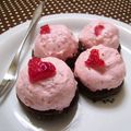ふうあ＠'s cooksnap of when they made いちごのプチレアチーズケーキ♡.
