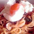イヴさん's cooksnap of when they made 簡単こってり油そば☆とろ～り温泉卵付.