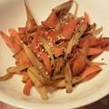えみにーママＭＡ's cooksnap of when they made 簡単♫うちのきんぴらごぼう♡.