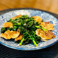 マルんちの丸顔's cooksnap of when they made ケールと豚こま肉のオイスターソース炒め.