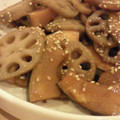 yu雪ki's cooksnap of when they made 蓮根と南瓜のきんぴら.