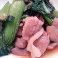 ミロ97's cooksnap of when they made 青梗菜と豚肉炒め.