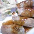 新米主婦のんのん's cooksnap of when they made 豚肉のにんにくの芽巻.