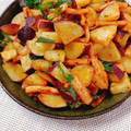 かわゆう1211's cooksnap of when they made ご飯が進む＊さつま芋のキムチ和え＊.