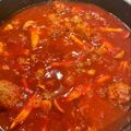 かどりんこ's cooksnap of when they made イタリア風＊ミートボールのトマト煮込み.