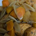 ★みかんママ★'s cooksnap of when they made 簡単節約！大根・竹輪・こんにゃくの煮物.