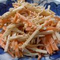 フリージア♬'s cooksnap of when they made ごぼうの味噌マヨサラダ★.