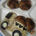 だぃﾁｬﾝmama's cooksnap of when they made 子供大好き♪ごはんdeダンプカー★.