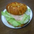 vabochan's cooksnap of when they made 朝から優雅に♪ベーグルサンド.