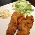 だーまだーま's cooksnap of when they made カキフライ　タルタルソースを添えて☆.