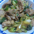 ザユミ's cooksnap of when they made お弁当にも★豚肉とネギの中華炒め.