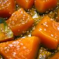 まぁじ's cooksnap of when they made カボチャの胡麻和え♫.