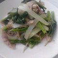 ｍｉｍｉｋａｎ's cooksnap of when they made 新玉たっぷり♪えのきとベーコンの炒め物♪.