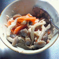 藍華色's cooksnap of when they made レンジで簡単　しめじのツナマヨ.