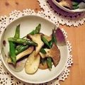 ルリナ's cooksnap of when they made 簡単★エリンギとインゲンのバター醤油炒め.