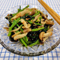在宅勤務のおじさん's cooksnap of when they made ■ほうれん草としめじのおひたし■.