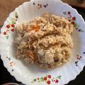 クック91TYEN☆'s cooksnap of when they made らくらく予約炊飯ピラフ.