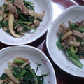 SILK0205's cooksnap of when they made 豚肉と春菊の黒糖炒め.