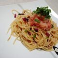 おうさ's cooksnap of when they made さっぱり！簡単！明太子スパゲッティ！.