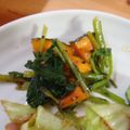Nekozame's cooksnap of when they made ホウレンソウとカボチャの胡麻和え.