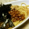 こぷきん's cooksnap of when they made ★私の和風あさり納豆パスタ★.
