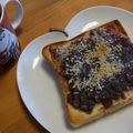 boofoochee's cooksnap of when they made パン粉でサクサクッ！あんこトースト.