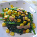 ジュリネ☆'s cooksnap of when they made ほうれん草のバター醤油炒め★.