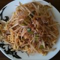 まろか0704222's cooksnap of when they made インスタントで作る汁無しピリ辛もやし麺.