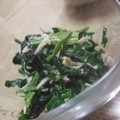 ゆーあちん's cooksnap of when they made ✾ほうれん草としらすのマヨしょうが和え✾.