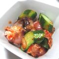 yamita's cooksnap of when they made タコとキュウリのキムチ和え.