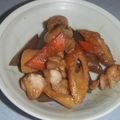 きらり流れ星's cooksnap of when they made こんにゃくとちくわの甘辛炒め煮　.