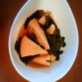 sakunatsu's cooksnap of when they made たけのことわかめの煮物☆若筍煮☆.