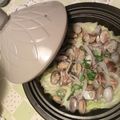3mamakuma's cooksnap of when they made タジン鍋deあさりのワイン蒸し.