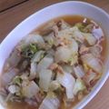 …＊ナギ＊…'s cooksnap of when they made 白菜とシーチキンの蒸し煮.
