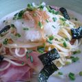 呑ん兵衛かあちゃん's cooksnap of when they made なめたけじゃこおろしパスタ☆.