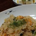 ろーずぃ's cooksnap of when they made ✿炊飯器でエビピラフ✿.