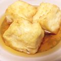 けだま＠沙織's cooksnap of when they made 米粉使用・フライパンで揚げだし豆腐.