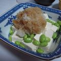 ちはる2011's cooksnap of when they made 枝豆とくずし豆腐のおろしポン酢あえ.